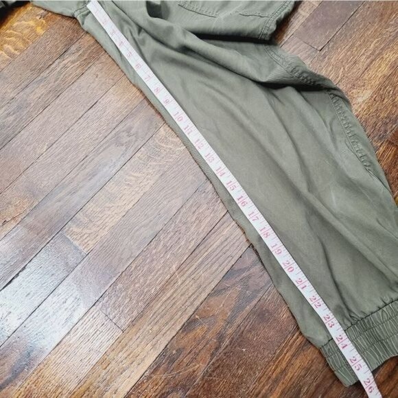 Army Green Cargo Pant Jogger Ankle Length A New Day XL - Picture 11 of 11